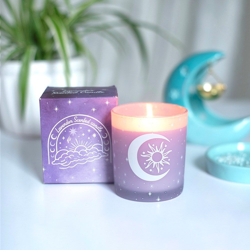Something Different - Purple Pastel Skies Lavender Duftkerze - Lila